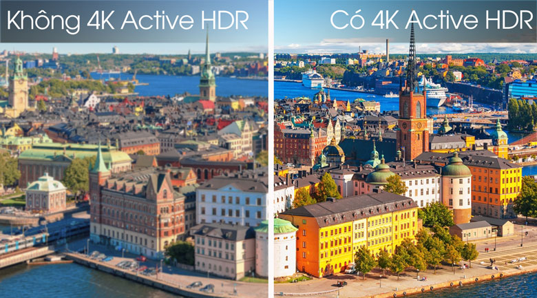 Công nghệ 4K Active HDR - Smart Tivi LG 4K 49 inch 49SM8100PTA